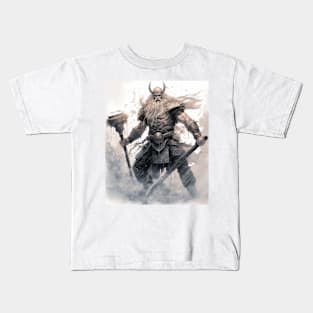 Odin God Valhalla Kids T-Shirt